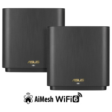 ASUS ZenWifi XT8 v2 2-pack black Wireless AX6600 Wifi 6 Tri-Band Gigabit Mesh system