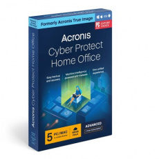 Acronis Cyber Protect Home Office Advanced Subscription 5 počítačov + 500 GB Acronis Cloud Storage - 1 rok predplatného