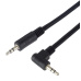 PREMIUMCORD Kabel Jack 3,5mm - 3,5mm 90° M/M 1,5m
