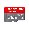 SanDisk MicroSDXC karta 512GB ULTRA GO(190MB/s, UHS-I )