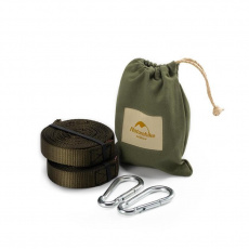 Naturehike popruh k uchycení hamaky hladký 650g - zelený Naturehike popruh k uchycení hamaky hladký 650g - zelený