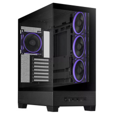 BAZAR - ASUS case A31 PLUS TG ARGB, Mid Tower, Průhledná bočnice, 4x120mm ARGB Fan, ARGB Hub, černá, Po opravě(Komplet)