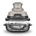 Ninja FN101EUST Crispi, přenosná horkovzdušná fritéza, 4v1, šedá, příkon 1700 W, skleněné nádoby 1,4 l a 3,8 l, bez PFAS