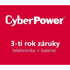 CyberPower 3. rok záruky pre PARLCARD302 20/30K