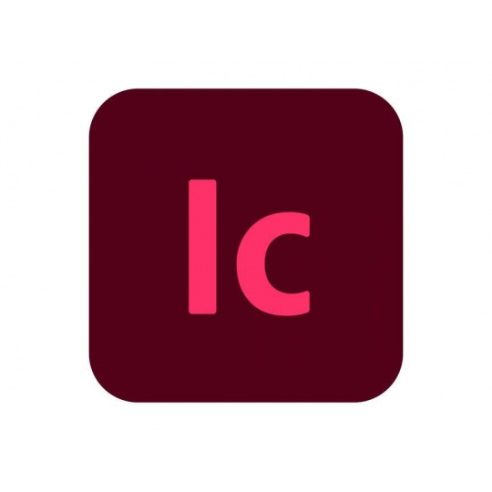 InCopy for teams, Multi Platform Viacero jazykov (+CZ) Government, 1 používateľ, 1 mesiac, Level 4, 100+ Lic - nová licence