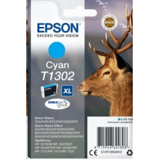 BAZAR - EPSON ink bar Singlepack "Jelen" Cyan T1302 DURABrite Ultra Ink (10,1 ml) - Poškozený obal (Komplet) BAZAR - EPSON ink bar Singlepack "Jelen" Cyan T1302 DURABrite Ultra Ink (10,1 ml) - Poškozený obal (Komplet)