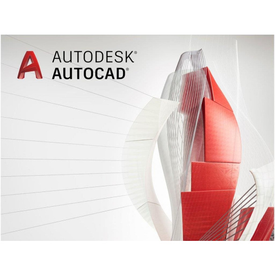 Autodesk AutoCAD 2025, 1 uživatel, pronájem na 1 rok