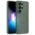 3mk ochranný kryt Misty MagCase Green pro Samsung Galaxy S26 Ultra