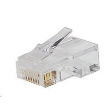 PREMIUMCORD RJ45 8pin konektor - drôt, 50ks vo vrecku