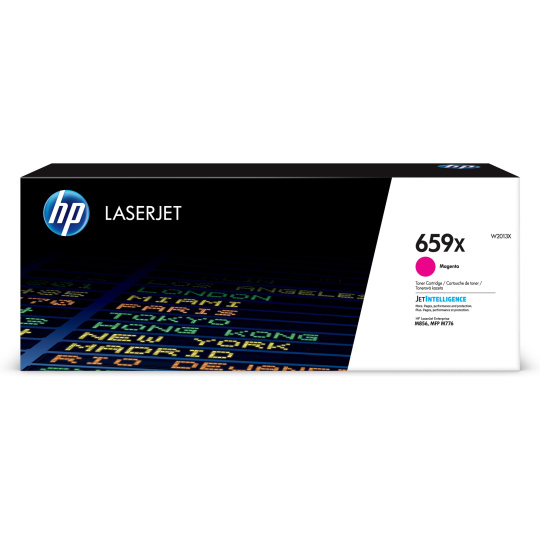 HP 659X High Yield Magenta Original LaserJet Toner Cartridge (29,000 pages) HP 659X High Yield Magenta Original LaserJet Toner Cartridge (29,000 pages)