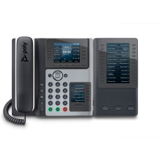 Poly Edge E400 IP telefon s podporou PoE Poly Edge E400 IP telefon s podporou PoE