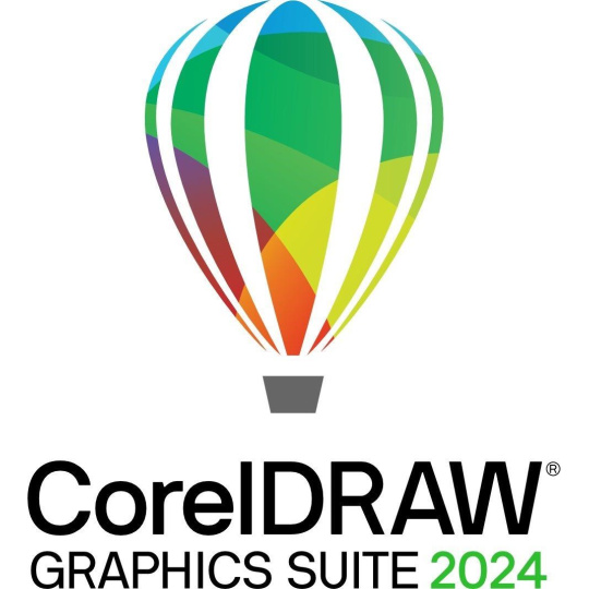 CorelDRAW Graphics Suite 2024 Business Perpetual License (incl. 1 Yr CorelSure Maintenance)(251+)