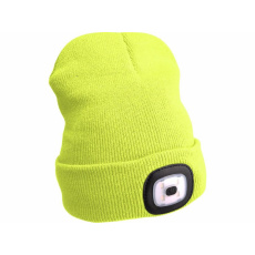 Extol Light (43194) čepice s čelovkou 45lm, nabíjecí, USB, fluorescentní žlutá, univerzální velikost Extol Light (43194) čepice s čelovkou 45lm, nabíjecí, USB, fluorescentní žlutá, univerzální velikost