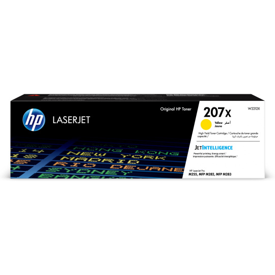 HP 207X Yellow LaserJet Toner Cartridge (2,450 pages) HP 207X Yellow LaserJet Toner Cartridge (2,450 pages)