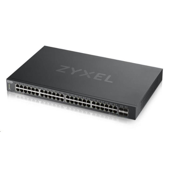 Zyxel XGS1930-52 52portový inteligentný spravovaný prepínač, 48x gigabitový RJ45, 4x 10GbE SFP+