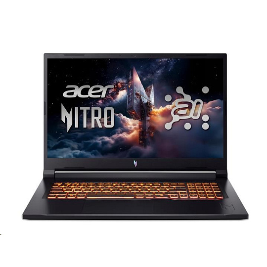 ACER NTB Nitro V 17 (ANV17-I31-7063),Core 7 240H,17.3"FHD,16GB,512GB SSD,RTX 5060,W11H,Black