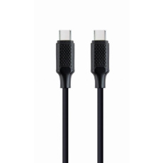 GEMBIRD Kabel USB PD (Power Delivery), 100W, Type-C na Type-C kabel (CM/CM), 1,5m, datový a napájecí, černá