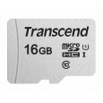 Karta TRANSCEND MicroSDHC 16GB 300S, UHS-I U1 + adaptér