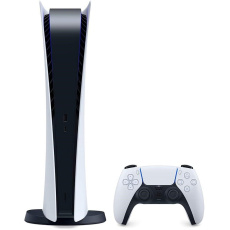 SONY Playstation 5 Digital Edition 825GB + 2nd Dualsense Controller White (EU)