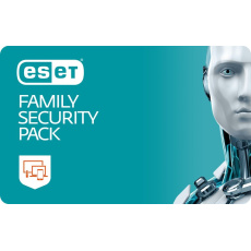 ESET Family Security Pack pre  6 zariadenia, predĺženie licencie na 1 rok