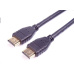 Kábel HDMI PREMIUMCORD 2.1 vysokorýchlostný + ethernetový kábel 8K@60Hz, pozlátené konektory, 0,5 m