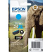 Atramentová tyčinka EPSON Singlepack "Elephant" Cyan 24XL Claria Photo HD Ink