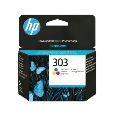HP 303 Tri-color Original Ink Cartridge (165 pages), T6N01AE HP 303 Tri-color Original Ink Cartridge (165 pages), T6N01AE