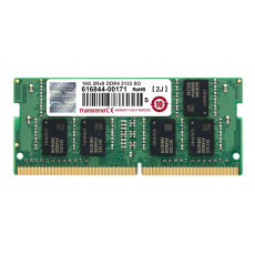 SODIMM DDR4 16GB 2133MHz TRANSCEND 2Rx8 CL15, voľne ložené