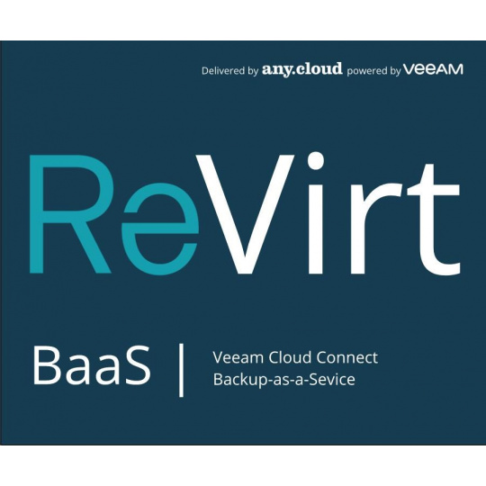 ReVirt BaaS | Licencia Veeam Cloud Connect (1VM/12M)