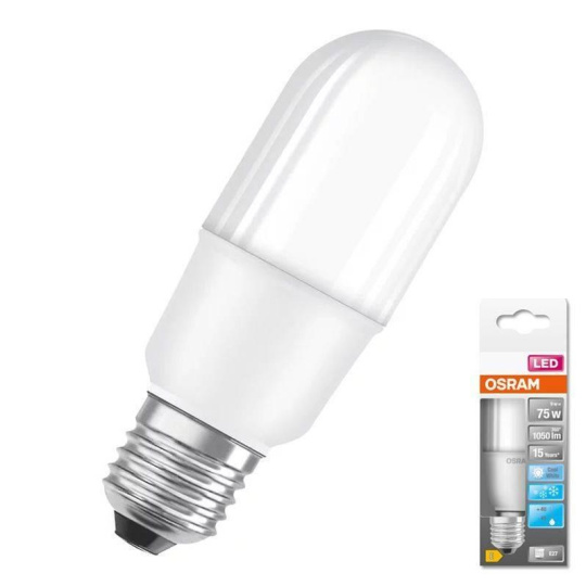 OSRAM LED STAR E27 9W/840 LEDSTICK75W  studená