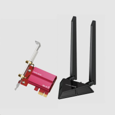 MERCUSYS MA49BE WiFi7 PCIe adapter (BE9300,2,4GHz/5GHz/6GHz,Bluetooth5.4) MERCUSYS MA49BE WiFi7 PCIe adapter (BE9300,2,4GHz/5GHz/6GHz,Bluetooth5.4)