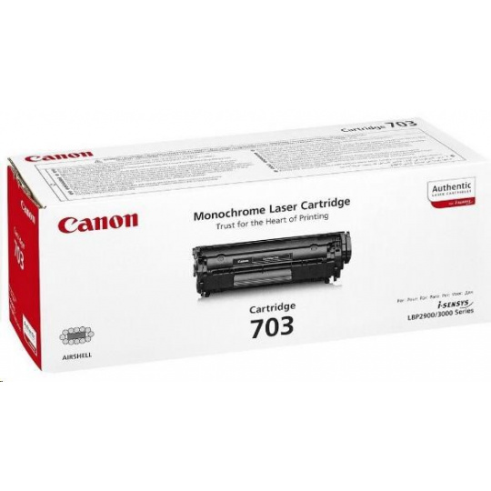 Canon LASER TONER čierny CRG-703 (CRG703) 2 000 strán*