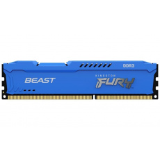 KINGSTON DIMM DDR3 4GB 1600MT/s CL10 FURY Beast Modrá