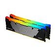 BAZAR KINGSTON DIMM DDR4 32GB (Kit of 2) 3600MT/s CL16 1Gx8 FURY Renegade RGB (POŠKOZENÝ OBAL)
