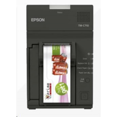 Epson TM-C710, USB, Ethernet, sivá