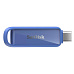SanDisk Flash Disk 256GB iXpand Phone Drive USB-C, modrá