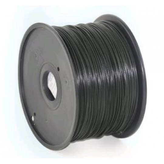 GEMBIRD Tlačová struna (filament) PLA, 1,75 mm, 1 kg, čierna