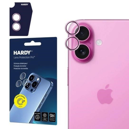 3mk HARDY Lens Protection Pro pro Apple iPhone 17  Light Purple 3mk HARDY Lens Protection Pro pro Apple iPhone 17  Light Purple