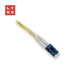 LYNX duplexní patch kabel SM, OS2, LC/LC, 9/125µm, 15m LYNX duplexní patch kabel SM, OS2, LC/LC, 9/125µm, 15m