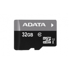 Karta ADATA MicroSDHC 32GB UHS-I Class 10 + SD adaptér, Premier