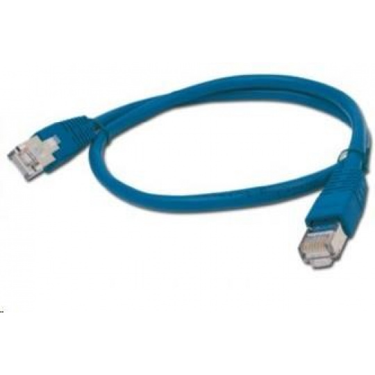 GEMBIRD Patch kábel CAT6 tienený FTP 1m, modrý