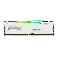 KINGSTON DIMM DDR5 32GB 5200MT/s CL36 FURY Beast Bílá RGB EXPO