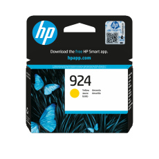 HP 924 Yellow Original Ink Cartridge (400 pages) HP 924 Yellow Original Ink Cartridge (400 pages)