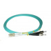 Duplexný patch kábel MM 50/125, OM3, LC-ST, LS0H, 2 m