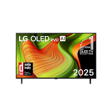 LG OLED55B56LA 55" 4K Smart TV, OLED, Perfect Black, webOS, AI Magic Remote, HDMI 2.1, USB, Wi-Fi, Bluetooth