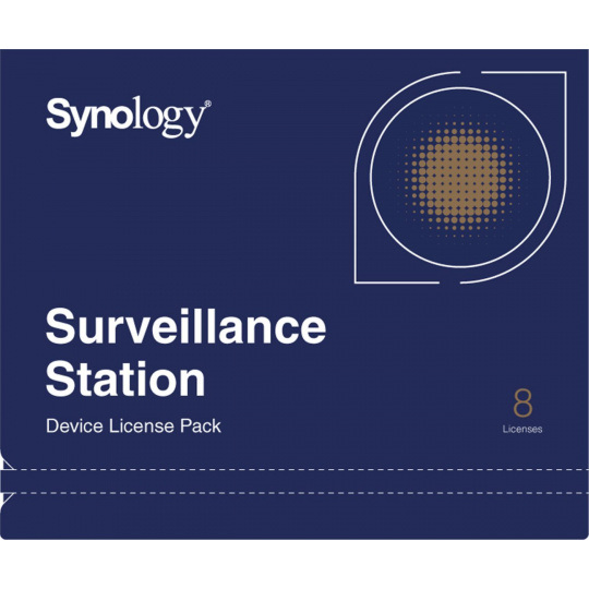 Balík licencií na kamery Synology - 8 kamier