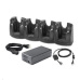 Zebra charging station, 4 slots