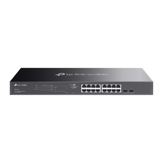TP-Link OMADA switch SG2218P (16xGbE,2xSFP,16xPoE+,150W,fanless)