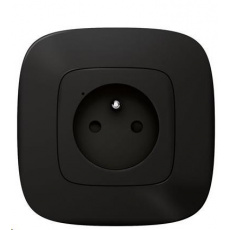 NETATMO VALENA Allure zásuvka 2P+T, čierna NETATMO VALENA Allure zásuvka 2P+T, čierna