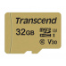 Karta TRANSCEND MicroSDHC 32GB 500S, UHS-I U3 V30 + adaptér